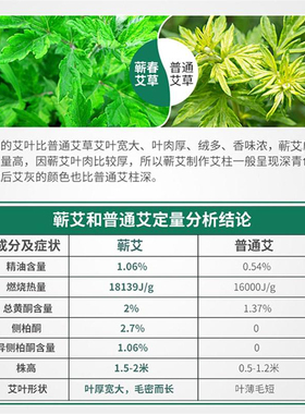 三年陈艾蕲艾叶时珍验方买2送1