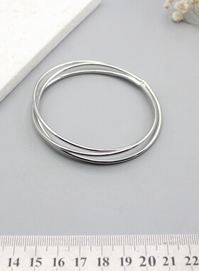 欧美ins风圆形百搭手镯