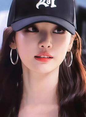 S999纯银针素圈大圆圈耳环女轻奢高级感耳圈素圈耳夹耳钉爆款耳饰