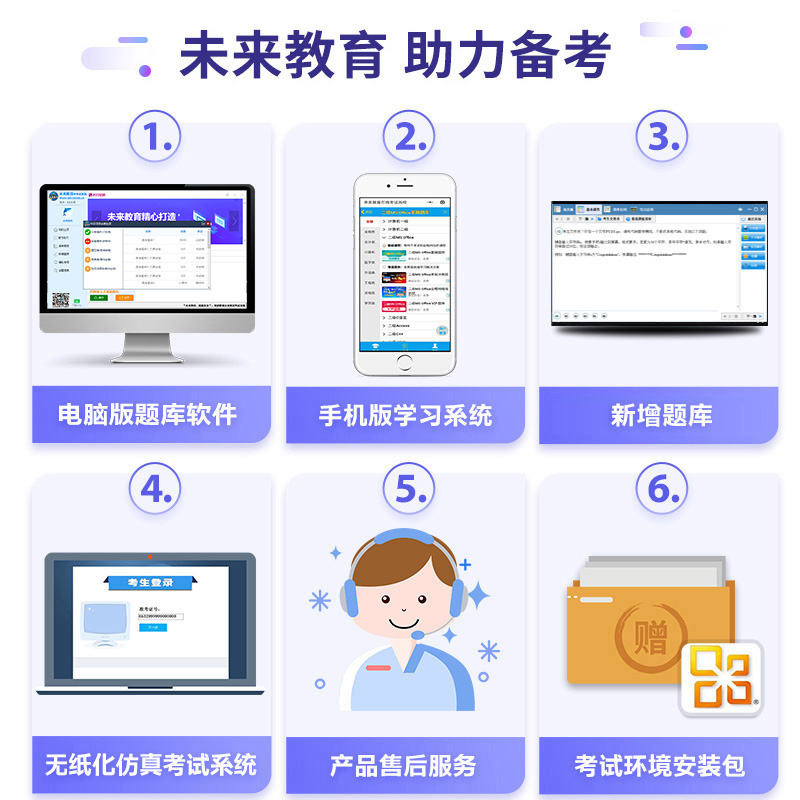 未来教育2023年12月全国计算机等级考试四级信息安全上机题库软件 - 图2