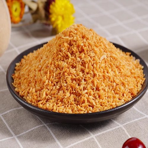 来悦达黄金烤椰粒500g香脆椰子粒香烤椰丝椰蓉冻奶茶甜品烘焙原料 - 图0