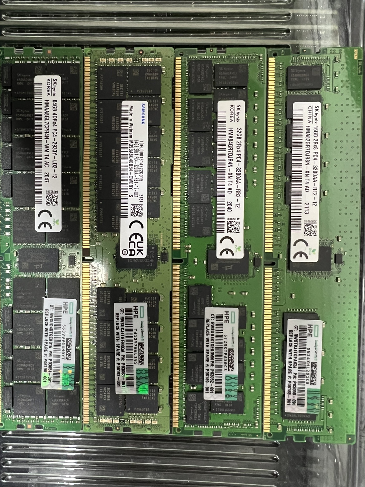 HP/惠普 P00922-B21 HPE 16GB Dual Rank x8 DDR4-2933原厂内存-图0