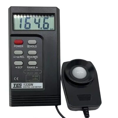台湾泰仕TES-1330N/1332N/1334N高精度数字光照度计亮度计测光仪 - 图3