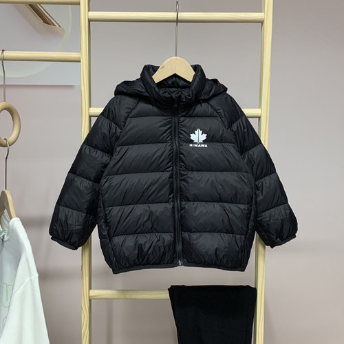 禾雪品牌儿童轻薄款羽绒服秋冬新款男童女童中大童冬天厚童装B105 - 图1