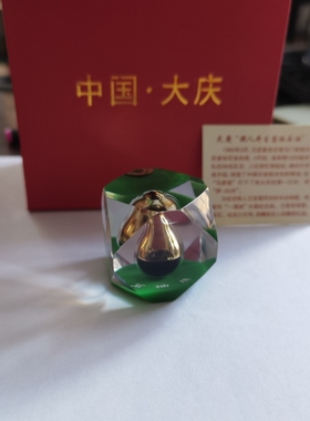 大庆油田绿色多棱厂家直工艺品