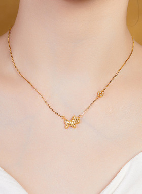 十二生肖丨S925纯银项链女款轻奢高级感马年本命年毛衣链新年礼物