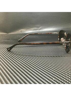 Persol PO2471S 513 57棕色方形金属男士50 mm太阳眼镜