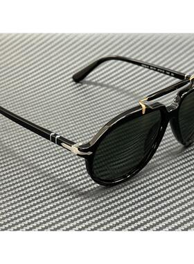 Persol PO0202S 95 31黑色绿色中性57 mm太阳眼镜