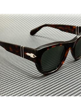 Persol PO0054S 24 31棕色棕色绿色中性53 mm太阳眼镜
