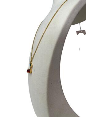 Kate Spade New York Ma Cherie红色迷你项链