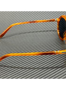 Persol PO0202S 960 R5条纹棕色蓝色中性57 mm太阳眼镜
