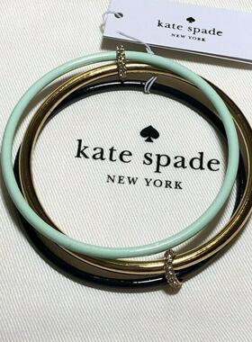 Kate Spade New York in Connected套装of three Bangles手镯