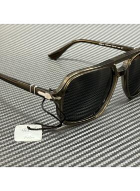 Persol PO3328S 110348灰黑色偏光55 mm太阳眼镜