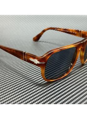 Persol PO3310S 96 56 Terra Di Siena蓝色中性54 mm太阳眼镜