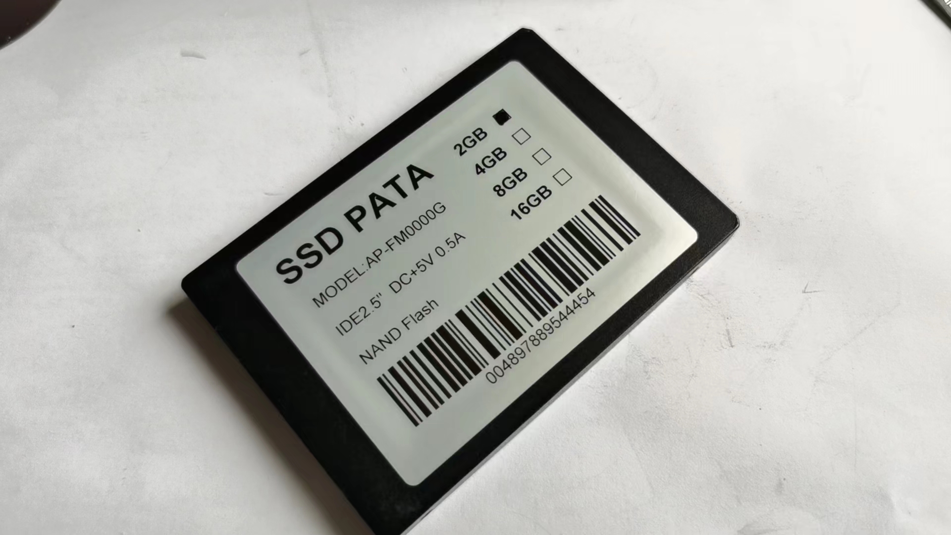 拆机并口2G固态硬盘2.5寸IDE/PATA44针笔记本硬盘PATASSD-2GB - 图1