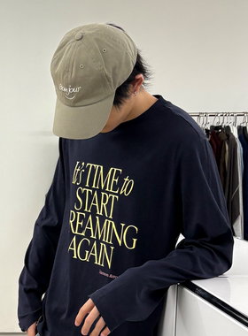 roaringwild简约刺绣休闲鸭舌帽