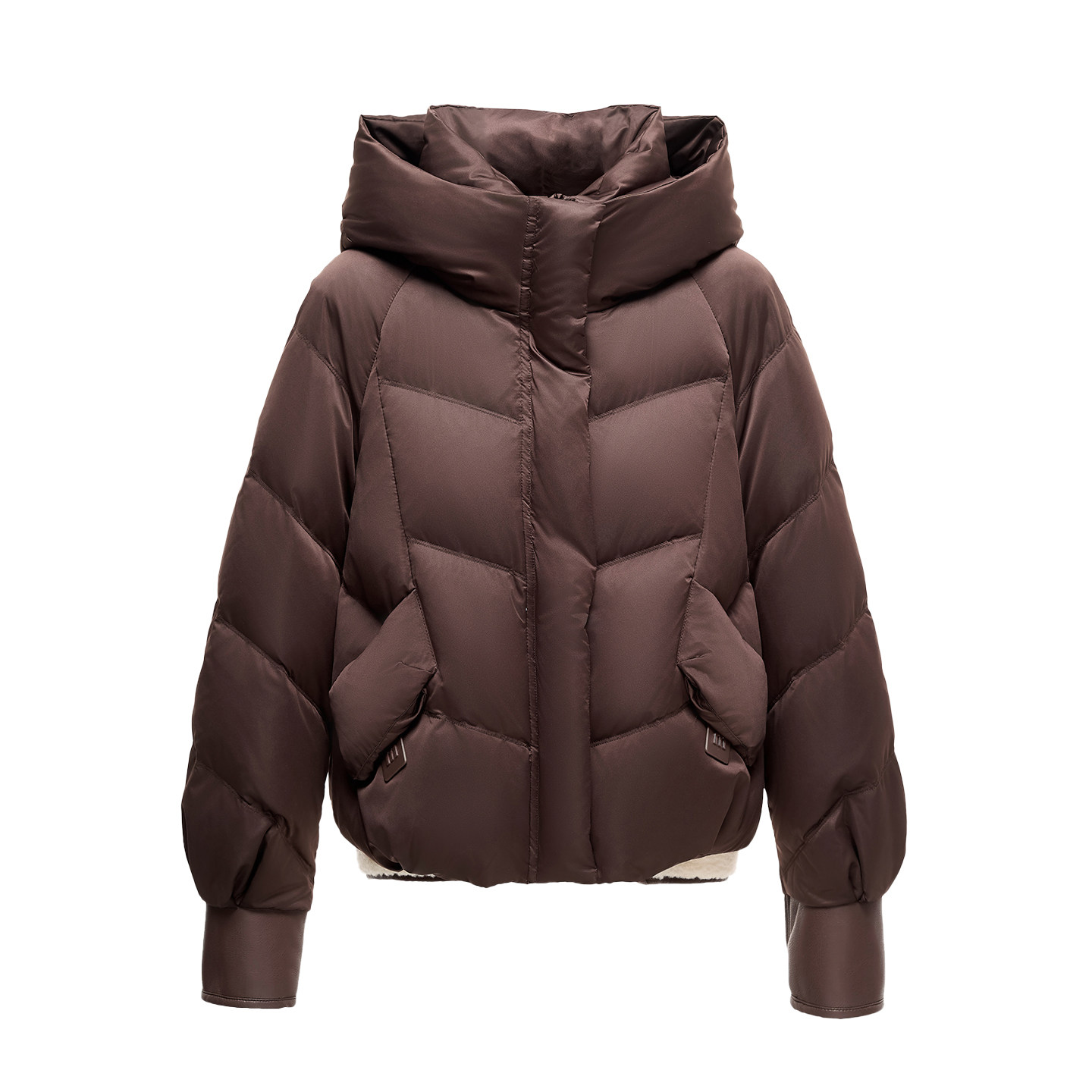 【商场同款】Smen诗萌羽绒服女25秋冬新款连帽短款上衣保暖外套,淘宝优惠券,粉丝福利购,淘宝优惠卷