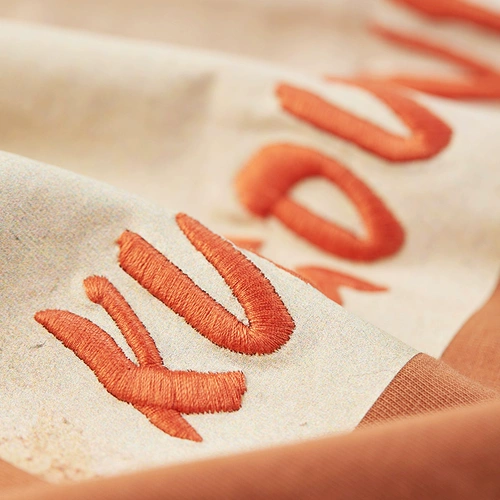 Хлопковый лонгслив, демисезонное трендовое базовое приятное телу термобелье, с вышивкой