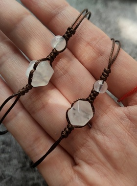 蓝月光气质文艺编织手绳