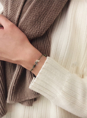 银森小清新蝴蝶细水草文艺复古脚