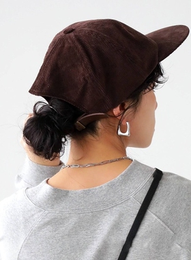 东京胖黄瓜日本代购 antiqua DUCK CAP 灯芯绒鸭舌帽 SVO-5007