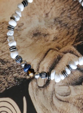 amp japan / Tumble Stone Short Bracelet 天然石手链 16AHK-451