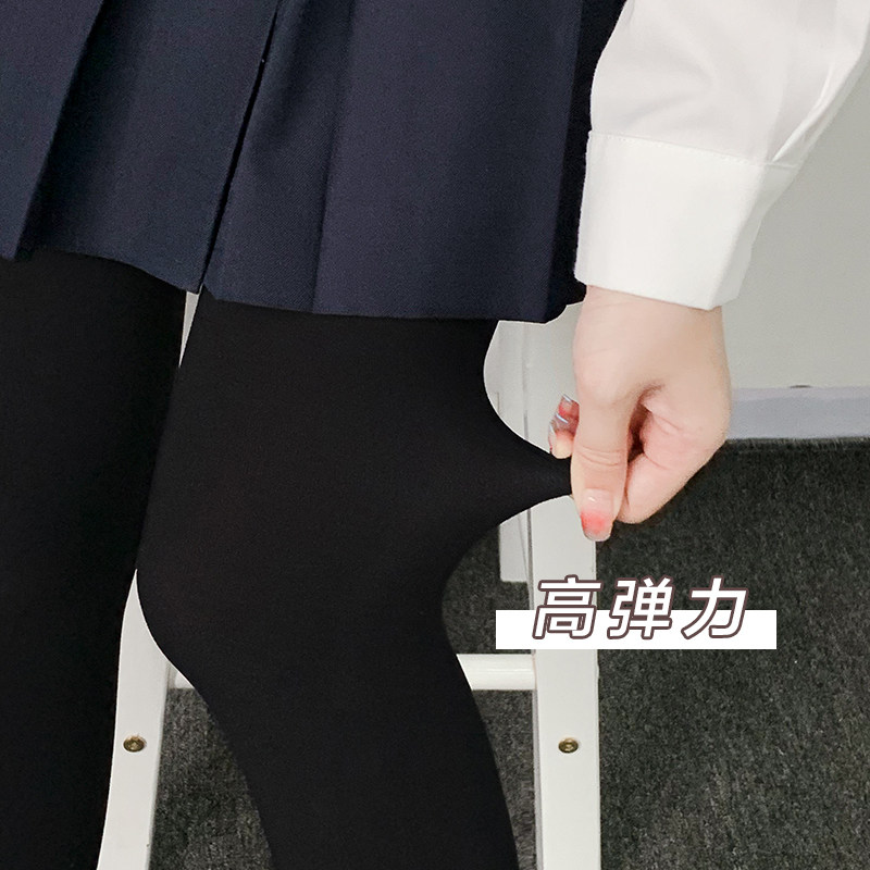 啦啦酱 秋冬黑色连裤袜加绒加厚光腿神器 微压显瘦不透肉黑丝,淘宝优惠券,粉丝福利购,淘宝优惠卷