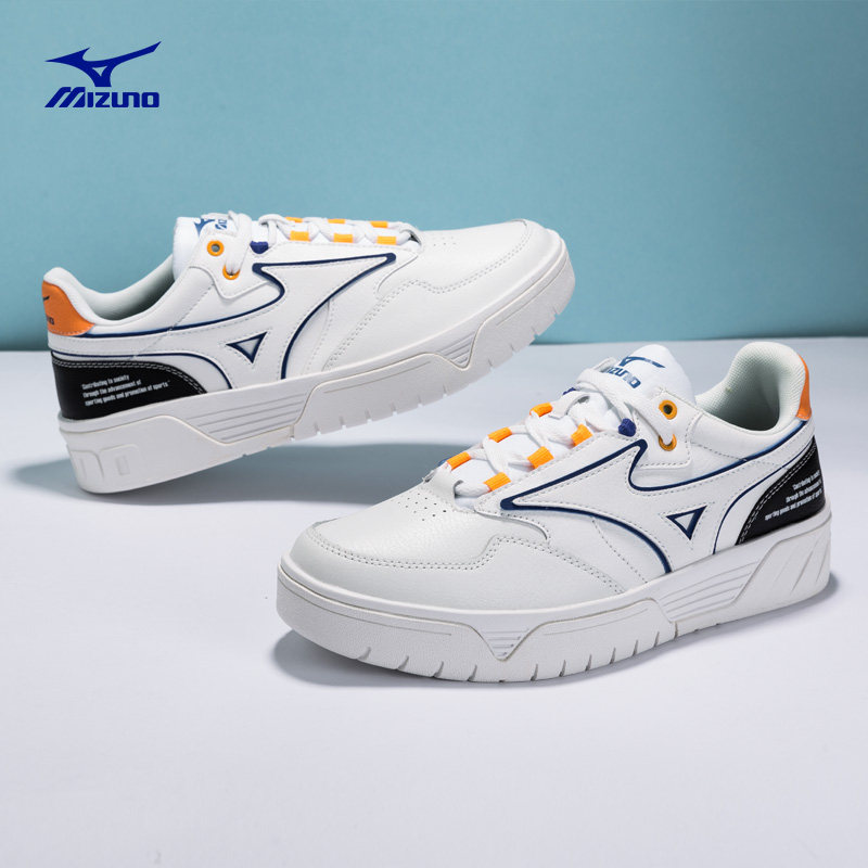 mizuno情侣款小白鞋 美津浓板鞋/休闲鞋