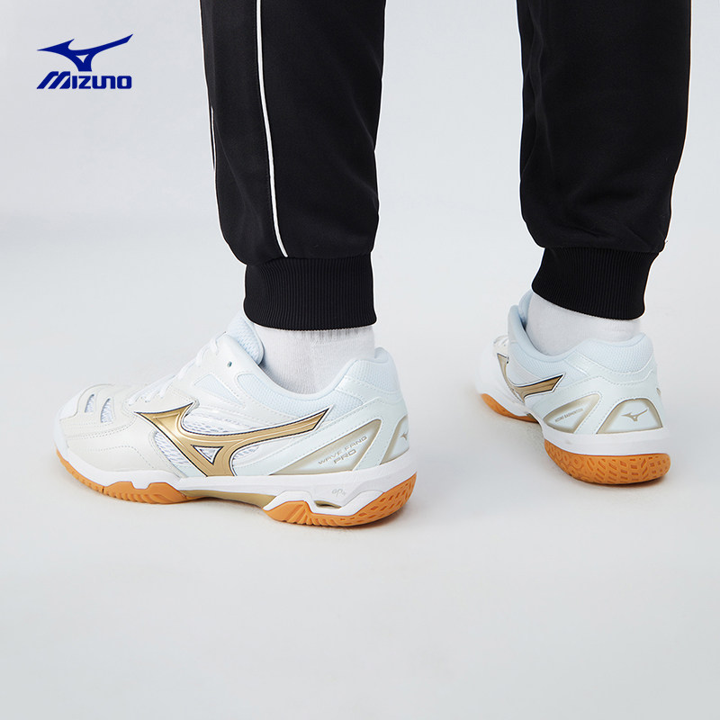 mizuno男士轻量缓震透气羽毛球鞋 美津浓羽毛球鞋