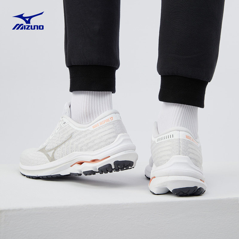 mizuno男女新款减震透气wave慢跑鞋 美津浓跑步鞋