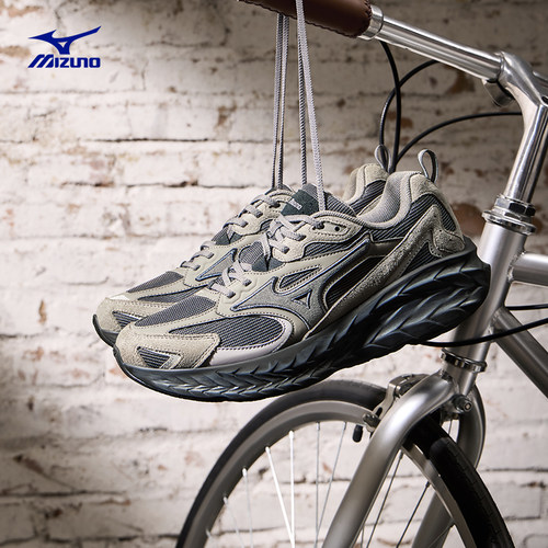 Mizuno美津浓26春夏新款做旧厚底缓震回弹跑鞋运动鞋ASTRO LS - 图2
