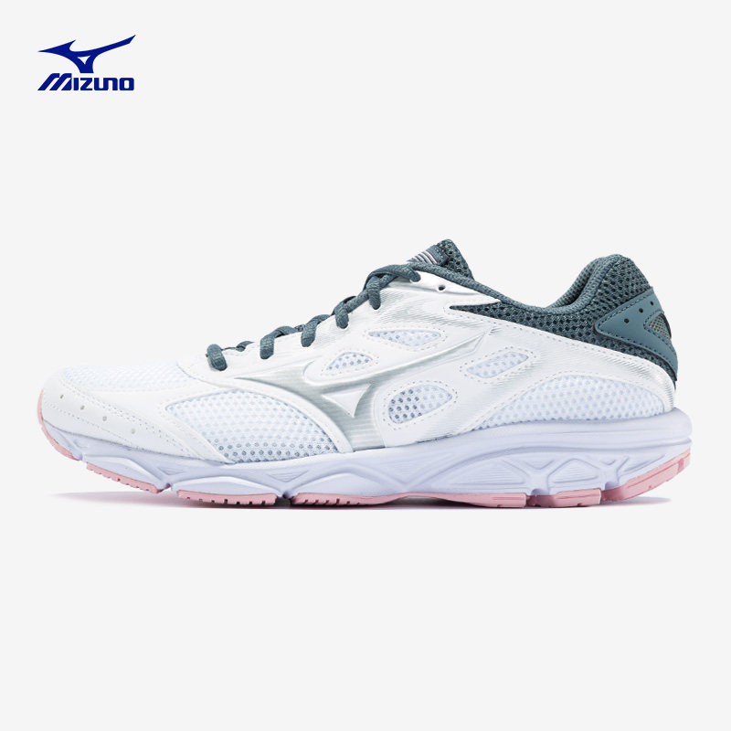 mizuno女士新品透气防滑耐磨慢跑鞋 美津浓跑步鞋