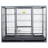 乐佳 Смелый All -Round Tube Dog Cage сильна, устойчивая, кусая золотой ретривер, золотой дом, Huski Medium Harge Dog Indoor Iron Cage Toilale