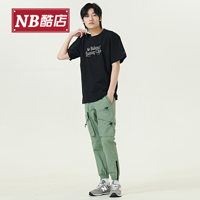 New Balance NB 正品24年新款男夏季透气圆领T恤休闲短袖NEE11251