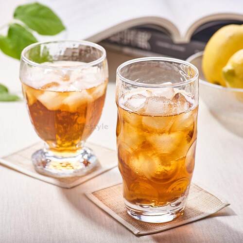 日本原装进口东洋佐佐木钢化强化玻璃茶水杯冰咖啡饮料杯啤酒杯 - 图0