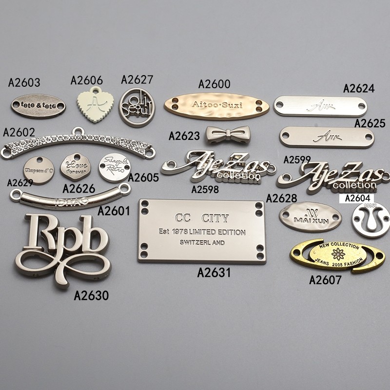 手缝金属字母标衣服装饰标扣英文标DIY手链项链吊坠材料包包配件,淘宝优惠券,粉丝福利购,淘宝优惠卷