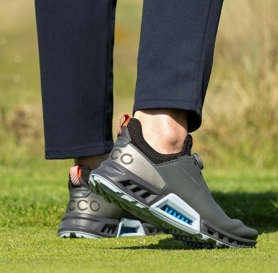 代购ECCO BIOM C4 BOA爱步新款男子高尔夫球鞋GOLF球鞋免细带防水-图0