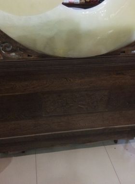 门厅鸡翅木风声水起庭院会所摆件