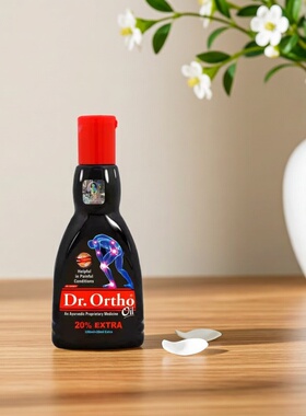 印度Dr.Ortho缓解膝盖背部腰部肩部肘部关节痛肌肉酸痛草本按摩油