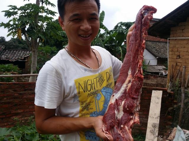 农村土牛肉天光无注水新鲜青草散养土黄牛生牛腰梅代餐低脂牛瘦肉 - 图0