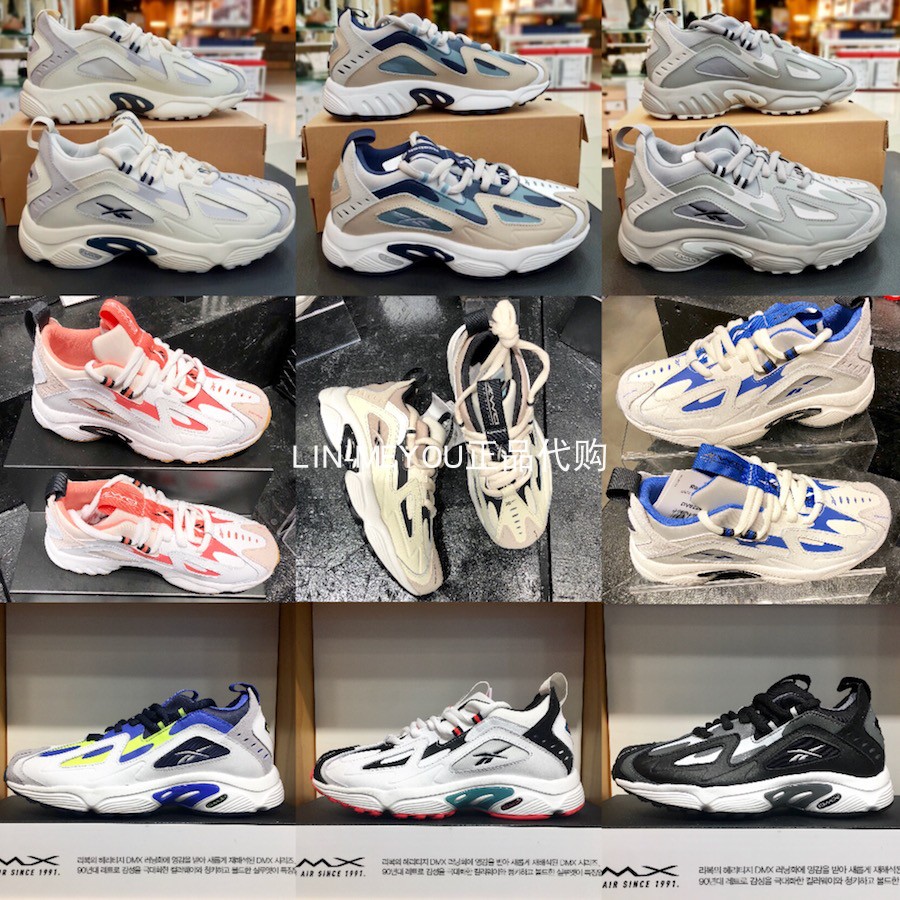 韩国正品现货Reebok锐步DMX1200复古老爹鞋男女跑鞋DV9234 DV9226-图1