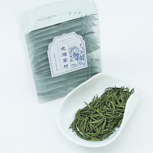 2026新茶无锡特产绿茶 太湖翠竹 雨前嫩芽 独立小袋装60克 - 图2