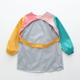 Детский художественный фартук для детского сада, водонепроницаемый нагрудник для еды, анти-грязь