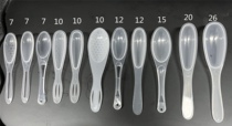 Wholesale Customize Transparent Disposable Spoon Drug Spoon Ice Cream Spoon 7g Honey Spoon Plastic Spoon Honey Seal Spoon