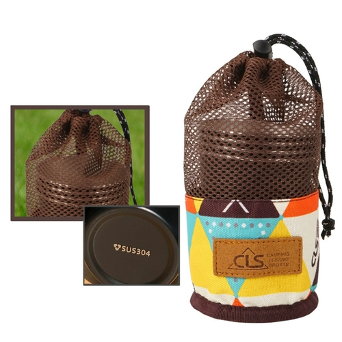 Кемпинг -пикник из нержавеющей стали складная водяная чашка кофейная чашка на открытом воздухе для кемпинга