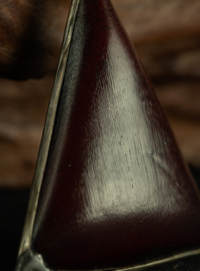 藏传密宗清代老京工包银高密度老料素面无事牌吊坠项链杂项收藏品