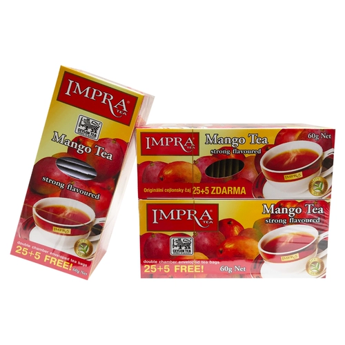 Impra Berronn Mango Fruit Fruit Black Tea Sri Lanka Оригинальный импортный пивоваренный цветочный фруктовый чай пузырь
