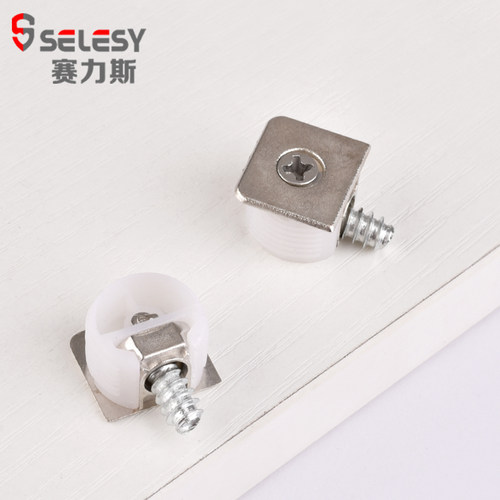 加厚四合一层板托隐藏三合一衣柜橱柜鞋柜二合一板托隔板钉层板销 - 图0