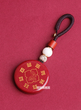 加强版2026年生肖猪灵华芒彩吊坠