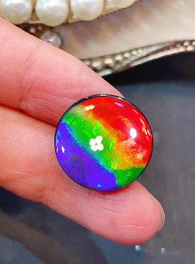 3mm欧泊圆珠炫彩多色珠子星球系列首饰品配石DIY饰品手链配珠